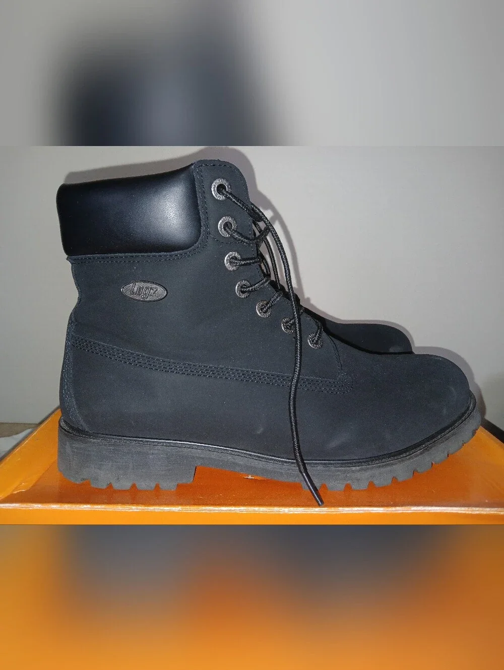 Lugz Men's Black Convoy WR Boot